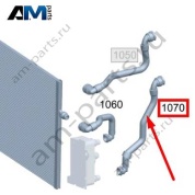 Шланг системы от коробки на интеркулер для Mercedes E200/E250/E300 W213 (M274) A2535018782