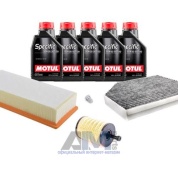 Набор ТО-1/3 для Ауди А4 (В8) рестайлинг 2.0TDI (143 л.с.) с маслом Motul 5W30