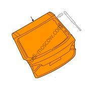 Крышка багажника Audi A4 (B8) 8K9827023