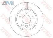 Передние тормозные диски (DF6589S) TRW на Volkswagen Crafter (2017-2024) диски (300х28)