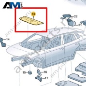 Шумоизоляция VAG 11B863801