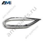 Накладка на выхлопную трубу левая (хром) Фольксваген Тигуан II (2020-2025) 5NA807833A2ZZ