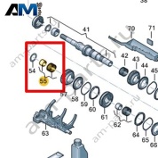 Игольчатый подшипник VAG 0C9311115D