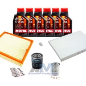 Набор ТО-2_4 для Шкода Суперб 2.8 193 л.с. с маслом Motul 5W40