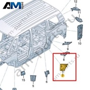 Защитный экран Volkswagen id-Buzz 2023-2024 1N3864950
