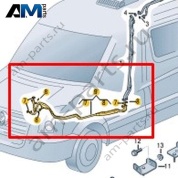 Трубопровод хладагента Volkswagen Crafter 2012-2016 2E1820721AC