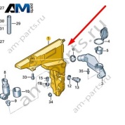 Бачок стеклоомывателя Audi A6 (C8) 2019-2024 4K0955453B