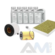 Оригинальный комплект ТО-1/3 Ауди А6 С8 40 TDI S-tronic/2.0 TDI 190 л.с (масло LL3 с допуском 504/507)