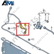 Вентиляционная трубка VAG 057121439K