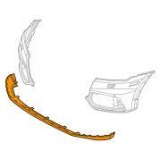 Спойлер бампера нижний на Audi Q5 (2017-2020) 80A807061BGRU