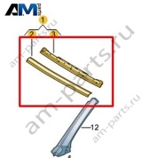 Поперечная балка крыши Volkswagen T-Roc Cabrio 2020-2024 2GC817121A