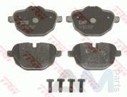 Задние тормозные колодки TRW (GDB1840) на BMW 6 серии (G32) 620d/620dX