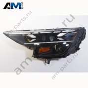 Светодиодная фара с лазерным дальним светом левая Audi Q8 2019-2024 4M8941113