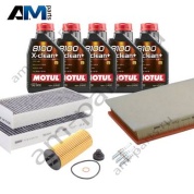 Комплект ТО-2/4 БМВ Х1 25e с маслом Motul B38 2019-2023