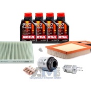 Набор ТО-4 для Фольксваген Polo Sedan (2015-2020) 1.6 CFNA с маслом Motul 5W40