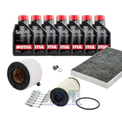 Комплект для ТО-2/4 для Audi Q5 (2017-2020) 3.0TFSI (2017-2020) с маслом Motul 5W30