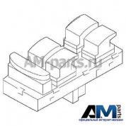 Кнопка стеклоподъемника двери Golf 7 5G0959857BWHS