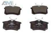Задние тормозные колодки VALEO 301180 для Audi A4 (B6) 2001-2005