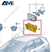Держатель для блок управления онлайн-сервисов Volkswagen id3 2020-2024 1EA971845