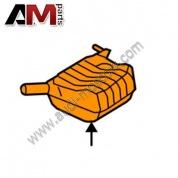 Задний глушитель для Audi A4 B8 8K0253609DF