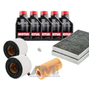 Комплект для ТО-1/3 для Audi Q5 (2017-2020) 3.0TDI (2017-2020) с маслом Motul 5W30