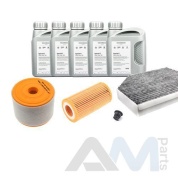 Оригинальный набор для ТО-1/3 Audi A6 (C7) 1.8/2.0TFSI с маслом 0W30