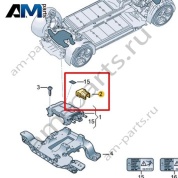 Колпачок Volkswagen id3 2020-2024 1EA907299