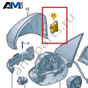 Индикатор смены полосы Volkswagen Taigo 2022-2024 2G7949146