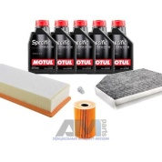 Набор ТО-1/3 для Ауди А4 2.0TDI 2008-2012 (136 л.с.) с маслом Motul 5W30