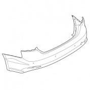 Бампер задний (без спойлера) Ауди A5 (F5) 2016-2025 8W6807067AAGRU