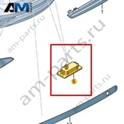 Светодиод подсветка номерного знака Volkswagen Taigo 2022-2024 2G7943021