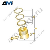 Поршень в сборе VAG 03F107065G