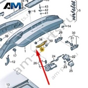 Инерционный демпфер Audi A6 (C8) Avant/Allroad 2019-2024 4K9827242A