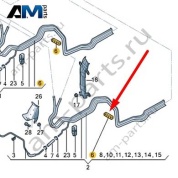Уплотнение Audi Q7 (4M) 2016-2024 4M0201196F