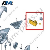 Шумоизоляция Volkswagen Jetta VII 2020-2024 17A868759