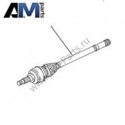 Приводной вал с внешним для Volkswagen Transporter 7H0501818A