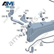 Крышка бачка омывателя Mercedes G-class W465 A4638691100