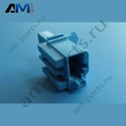 Корпус разъема под плоские контакты с их фиксацией Skoda Rapid 2013-2022 6RA973332