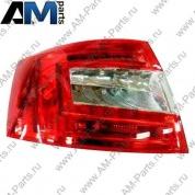 Задний фонарь на светодиодах левый Hella для Skoda Octavia A7 2SK011082-091