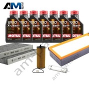 Комплект ТО-2/4 БМВ 5 серии M550dX с маслом Motul N57