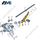 Щетки стеклоочистителя лобового стекла 5HG955427 для Volkswagen Golf 8 2019-2026