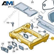 Каркас сиденья Volkswagen id-Buzz 2023-2024 1T3881677