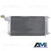 Конденсатор климатической установки с осушителем для автомобилей концерна VAG 6C0816411C