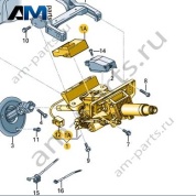 Рулевая колонка Audi A8 (D4) 2014-2017 4H0419512H