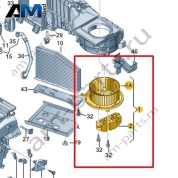 Вентилятор VAG 1K1820021