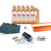 Комплект фильтров для ТО-4 Yeti 1.8TSI с маслом Shell 0W30