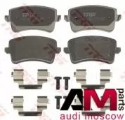 задние тормозные колодки GDB1765 (TRW) для автомобилей VAG