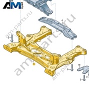Подрамник Volkswagen id-Buzz 2023-2024 1N3199315E