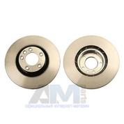 Передний правый тормозной диск TRW (DF6696S) для Porsche Cayenne