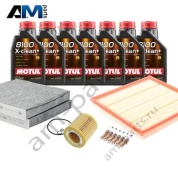 Комплект ТО-2/4 БМВ Х3 35iX с маслом Motul N55